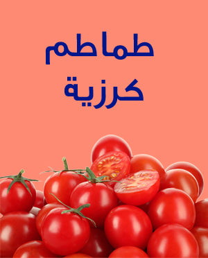 طماطم كرزية، برقوق – عبوة 0.25 كجم