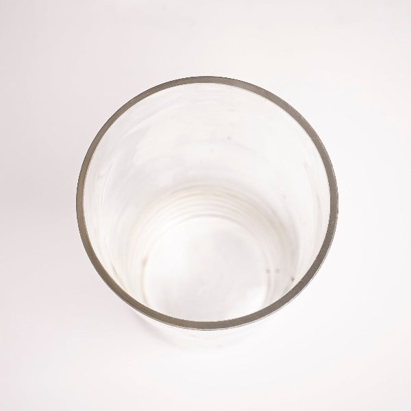 Clear Glass Vase, Single Piece - Sharbatly.Club