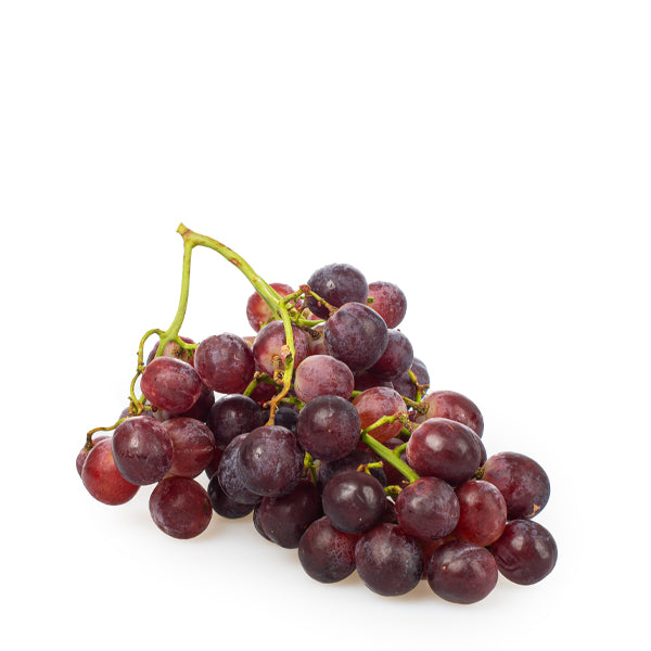 Red seedless grapes from Sharbatly in a 1.5 kg pack, fresh and ripe with vibrant color, ready to enjoy.